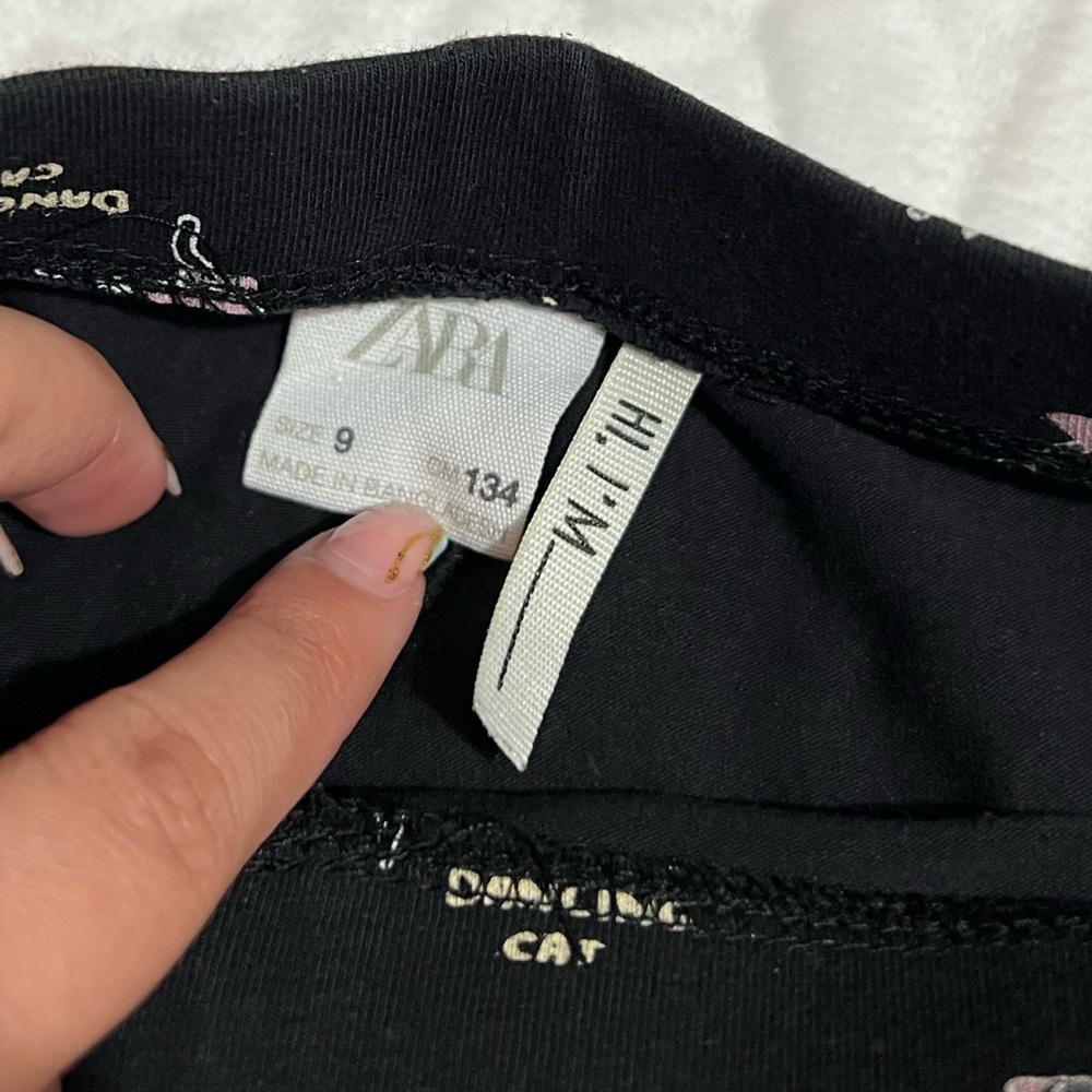 💗 Zara - Girls Printed‎ Skinny Leggings - Picture 5 of 9